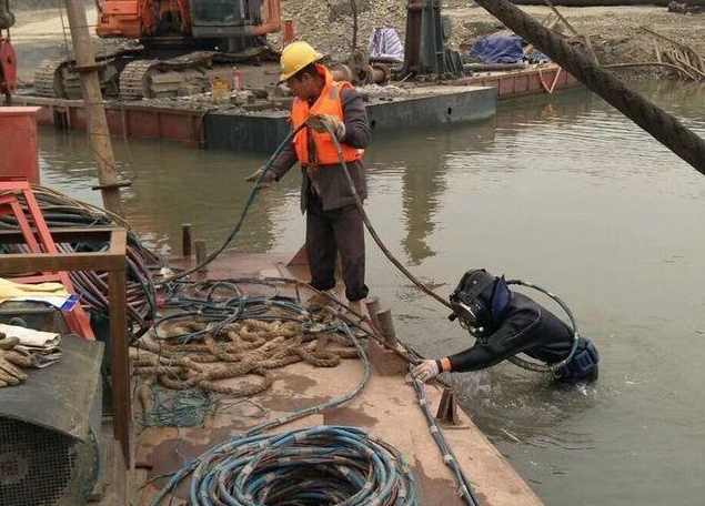 栾城潜水封堵打捞